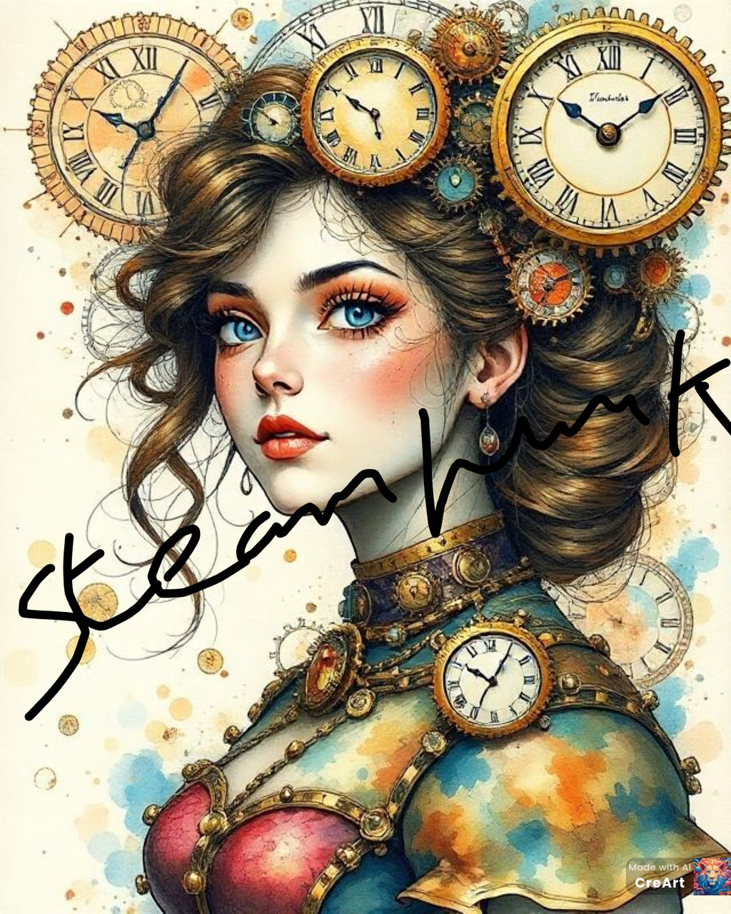 Pack d'Images Steampunk Numériques