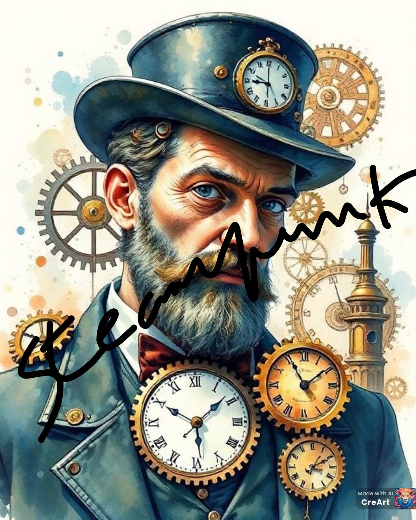 Pack d'Images Steampunk Numériques