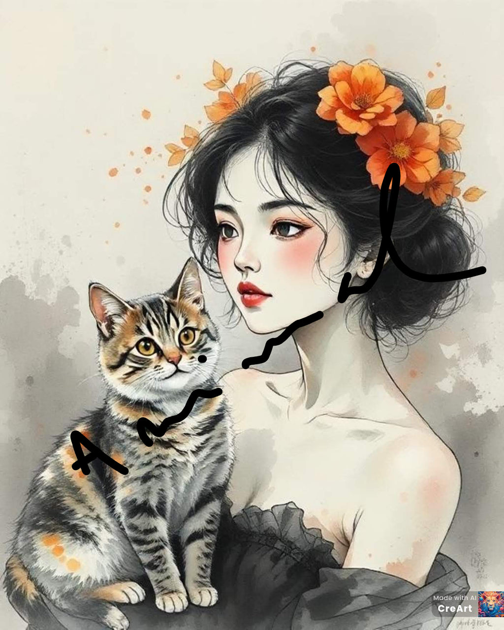 Pack de 14 images féminines animales à télécharger