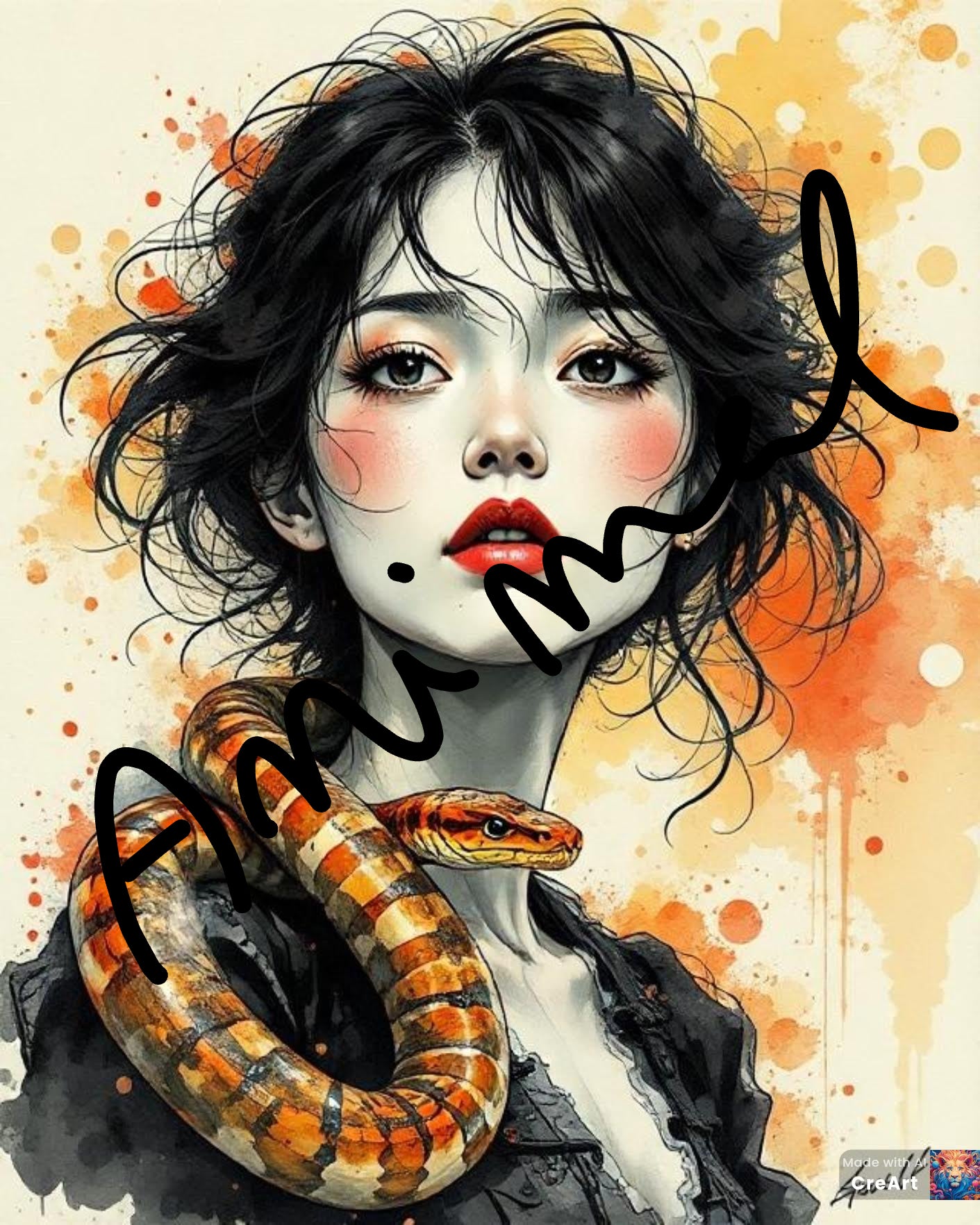 Pack de 14 images féminines animales à télécharger