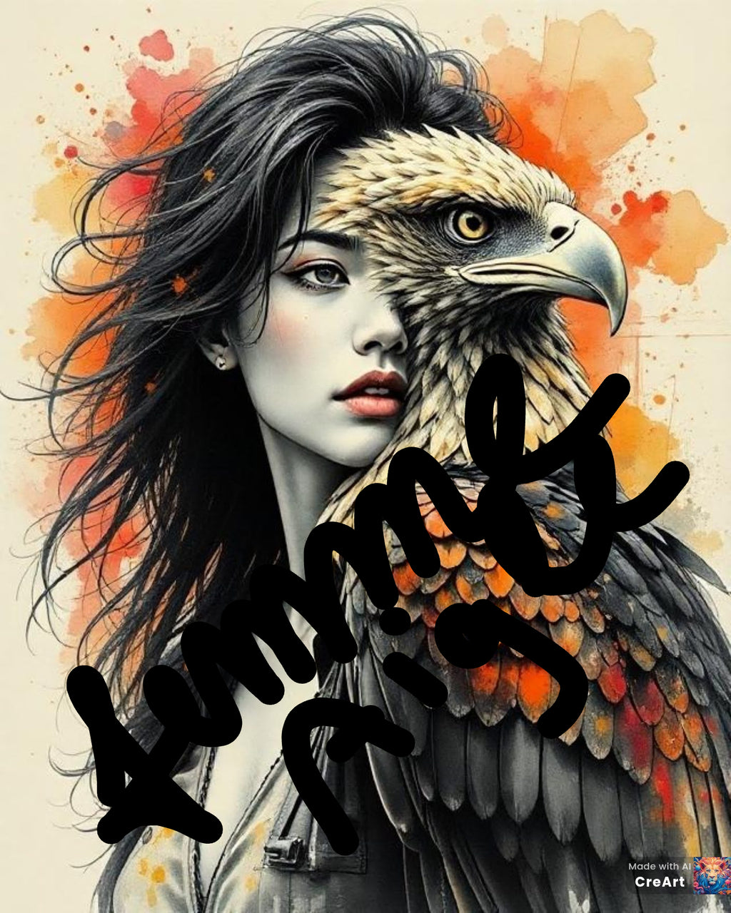 Pack de 14 images féminines animales à télécharger
