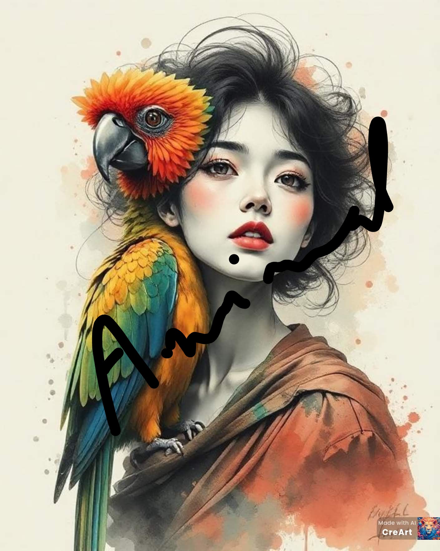 Pack de 14 images féminines animales à télécharger