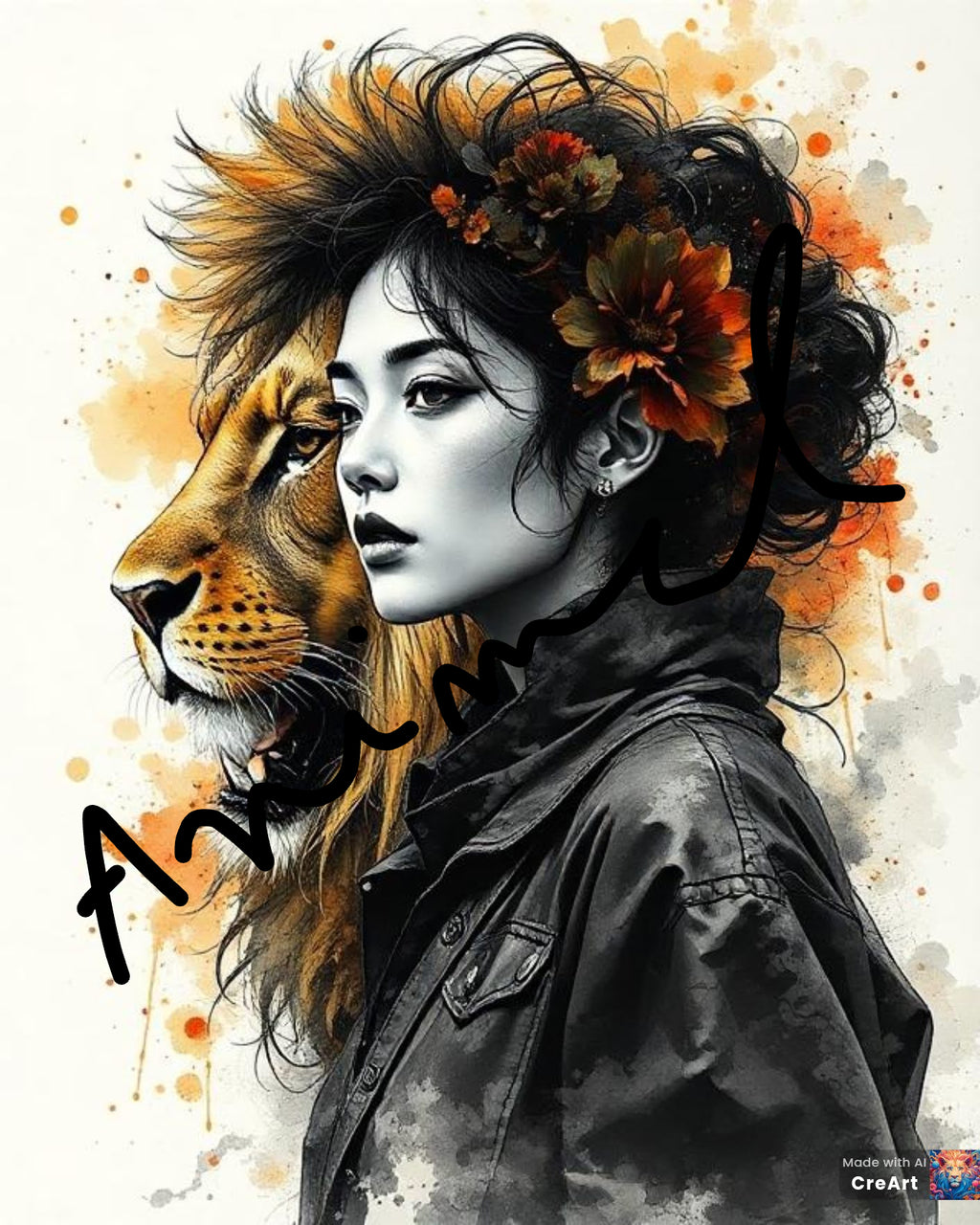 Pack de 14 images féminines animales à télécharger