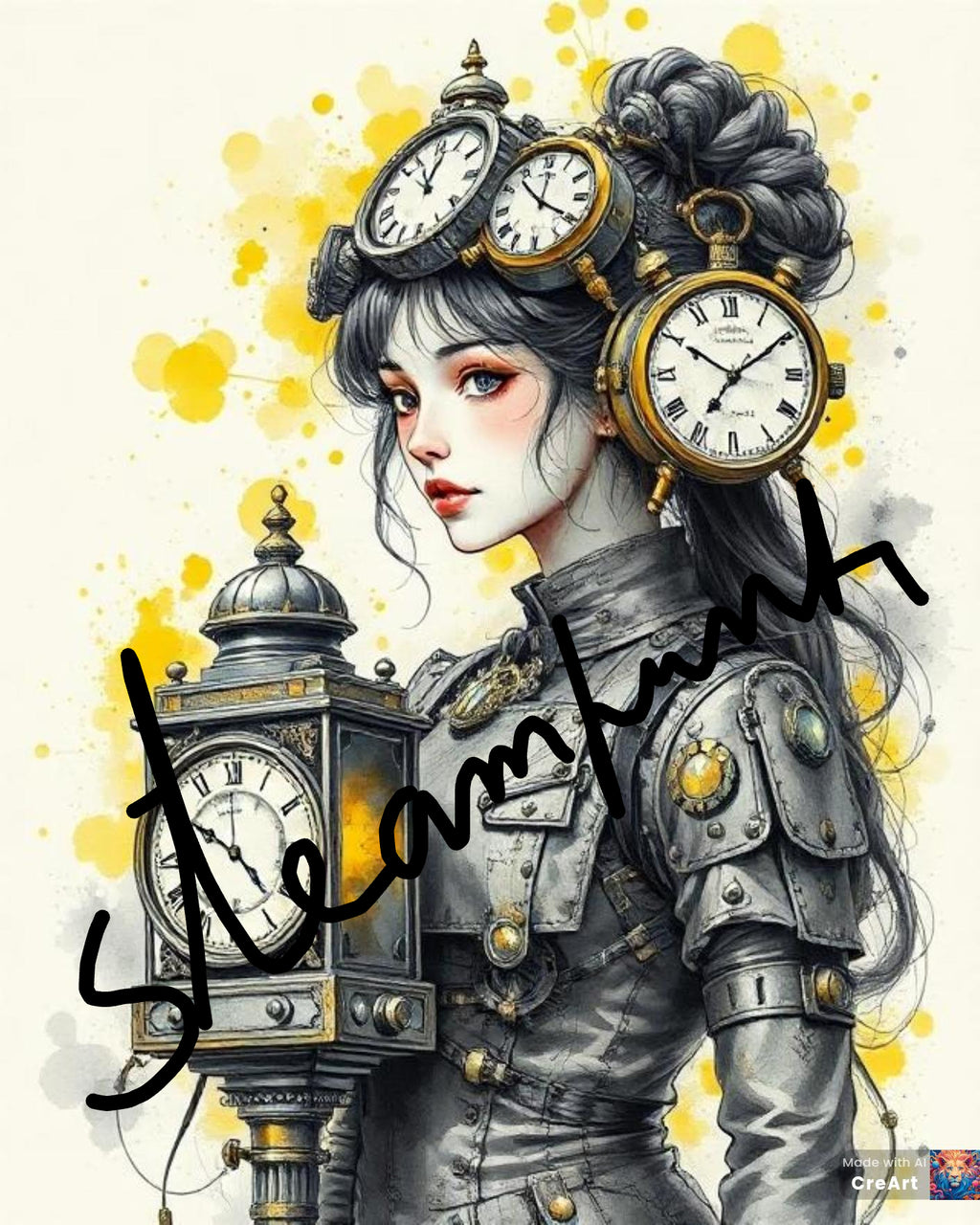 Pack d'Images Steampunk Numériques
