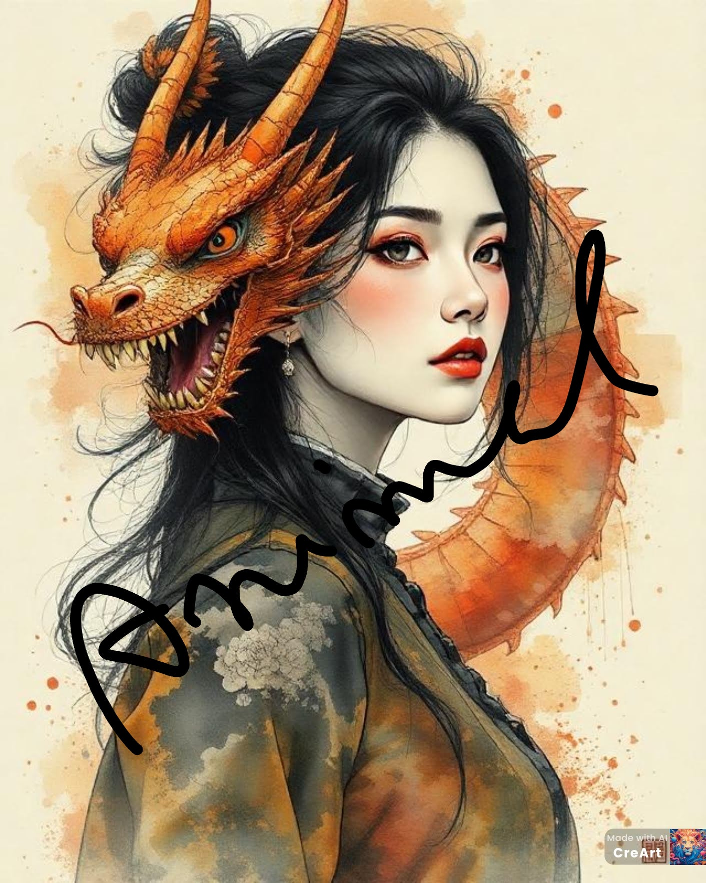 Pack de 14 images féminines animales à télécharger