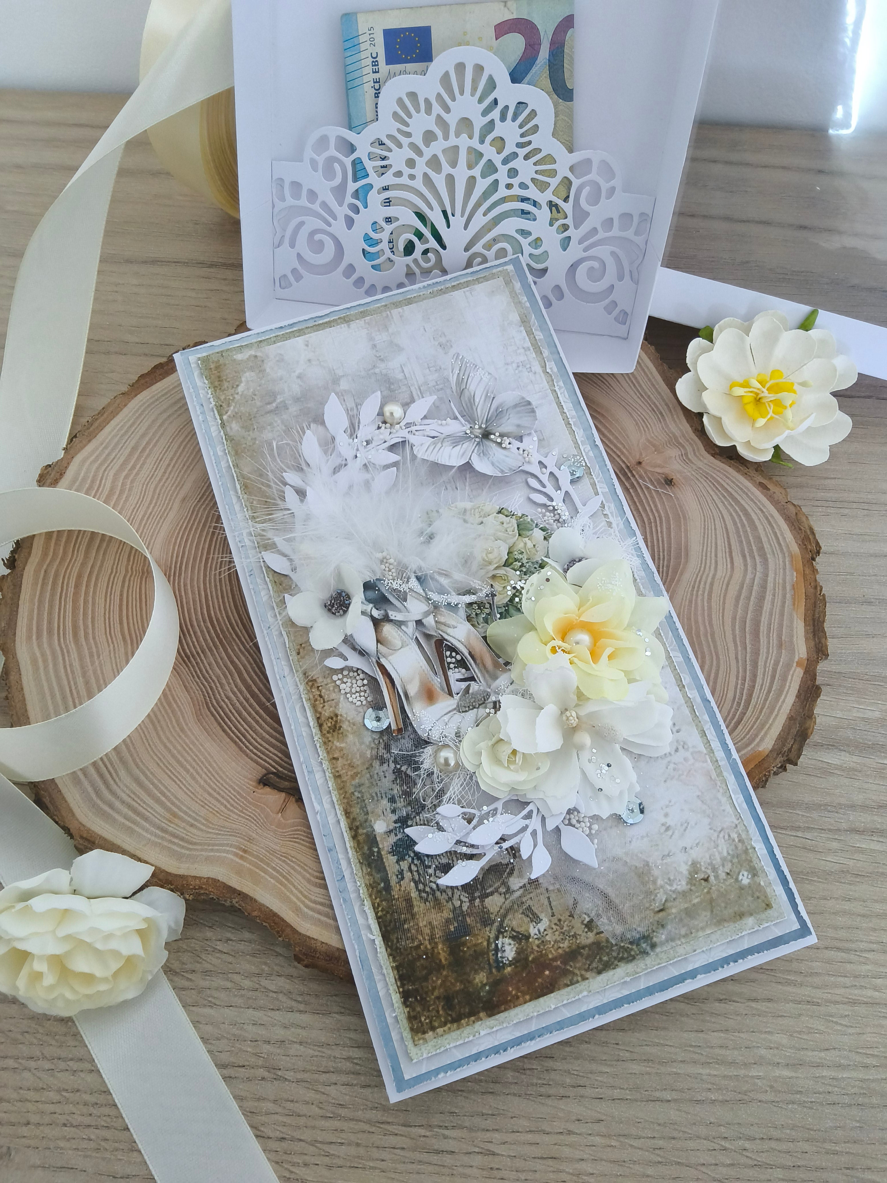 Coffret carte jeune mariée