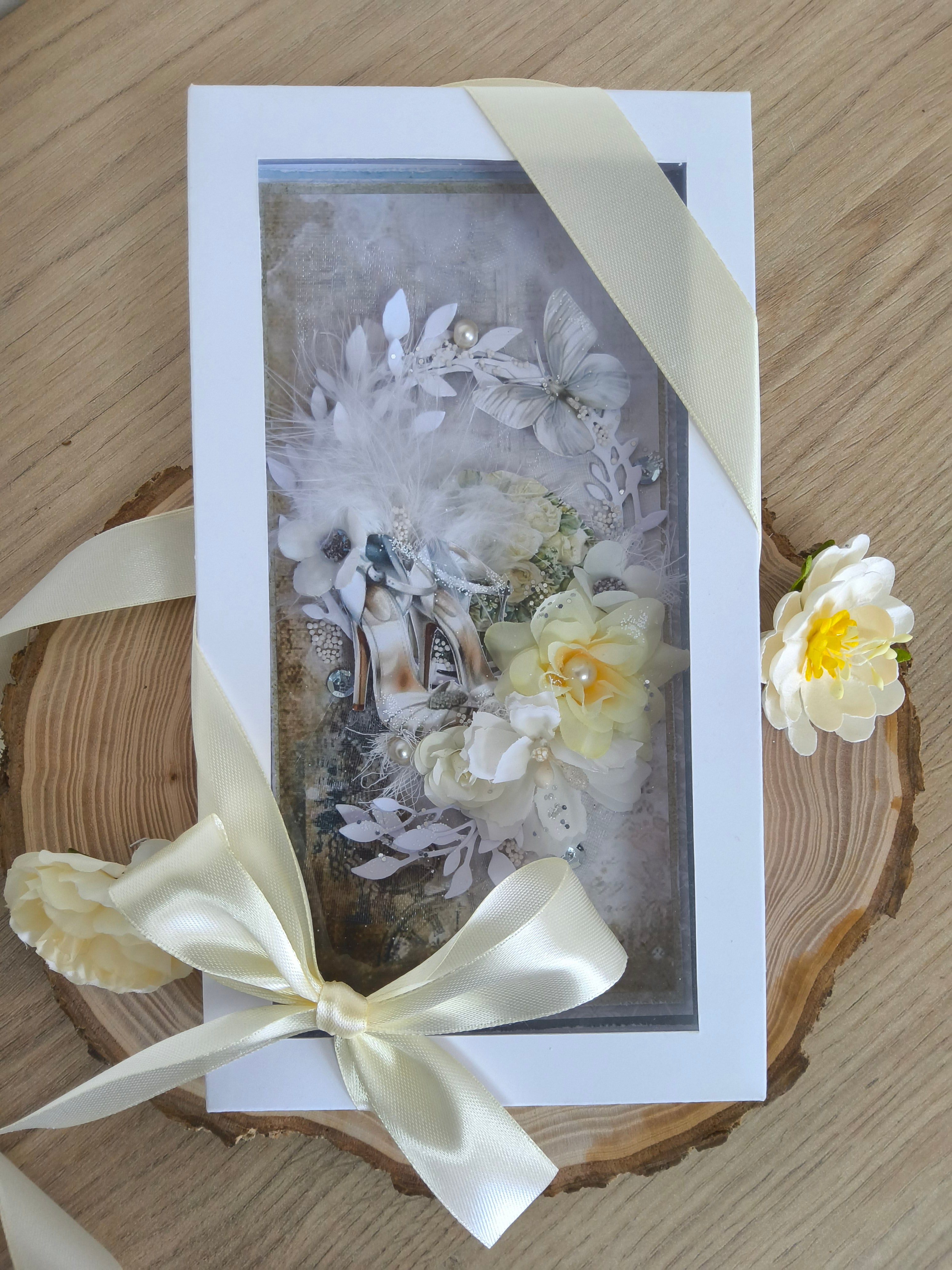 Coffret carte jeune mariée