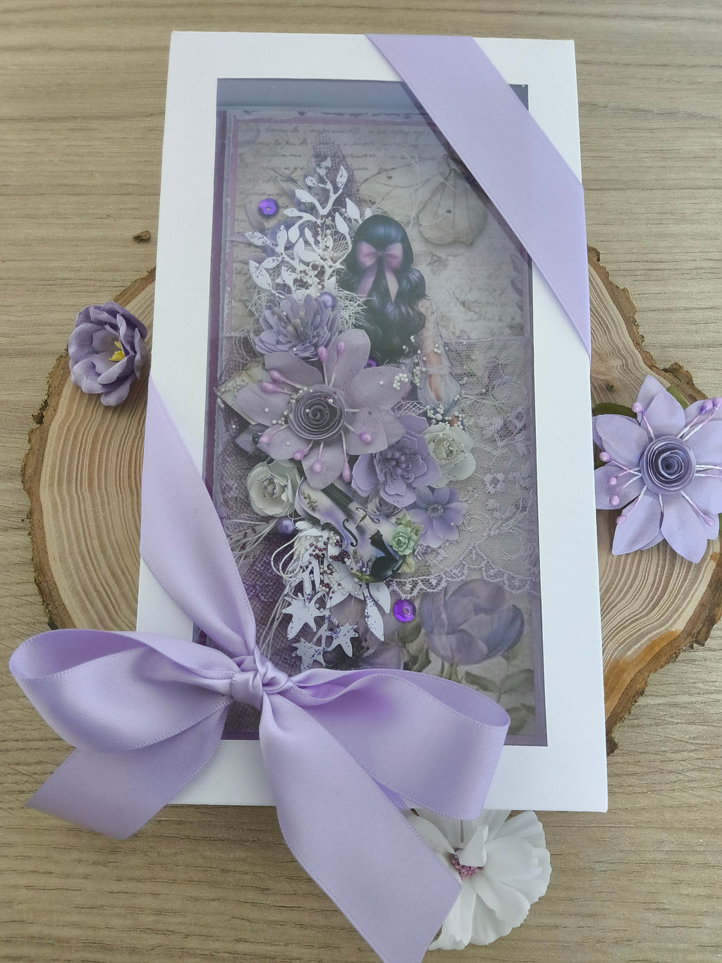 Coffret Carte Cadeau Anniversaire — Mystère Lilas