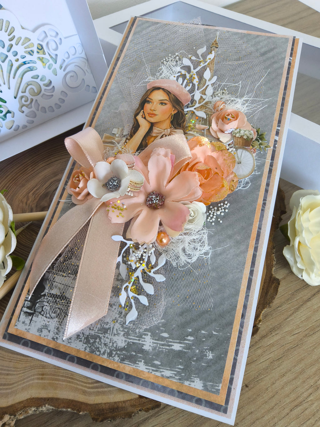 Coffret Carte Cadeau Anniversaire — Parisienne Saumon