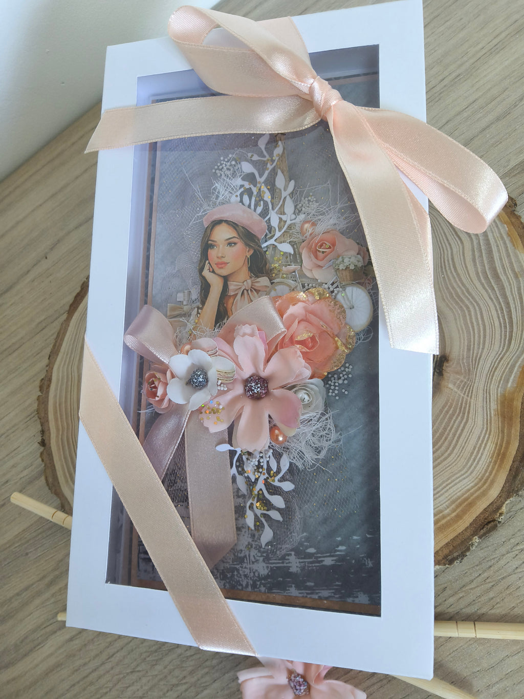 Coffret Carte Cadeau Anniversaire — Parisienne Saumon