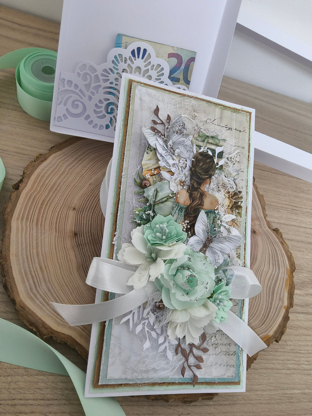 Coffret Carte Cadeau Anniversaire — Douceur Vert Menthe