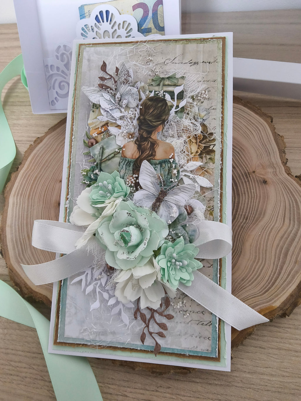 Coffret Carte Cadeau Anniversaire — Douceur Vert Menthe