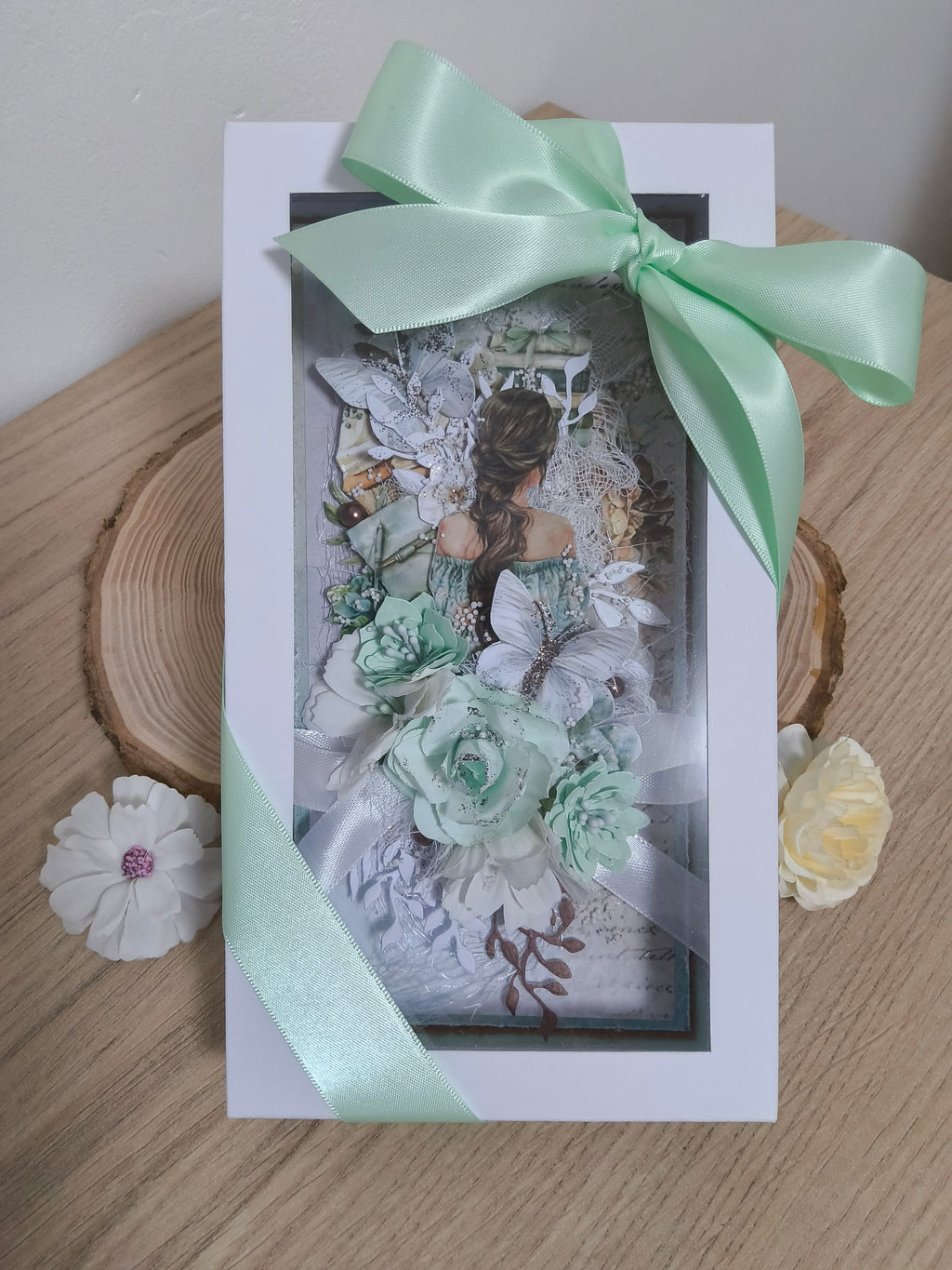 Coffret Carte Cadeau Anniversaire — Douceur Vert Menthe