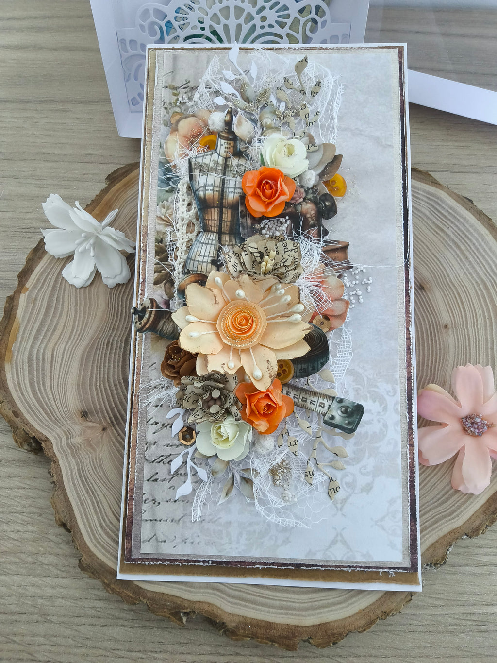 Coffret Carte Cadeau Anniversaire — Thème Couture Vintage