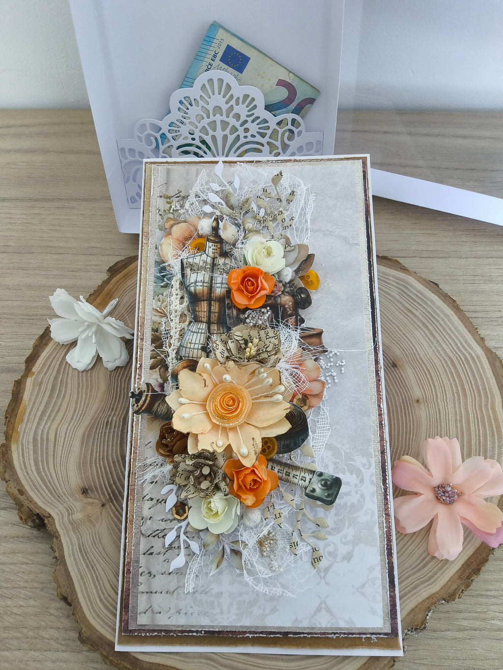 Coffret Carte Cadeau Anniversaire — Thème Couture Vintage