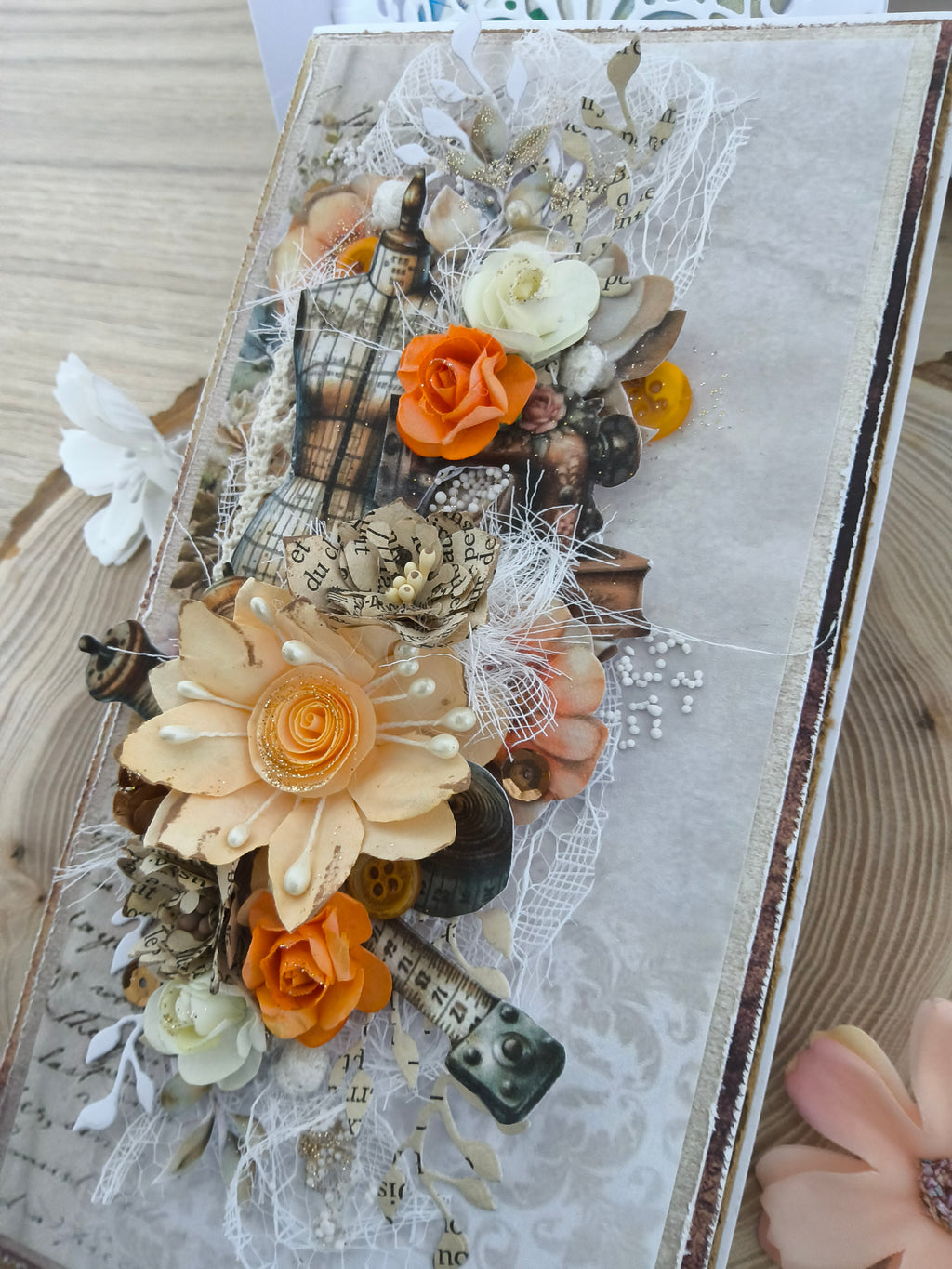 Coffret Carte Cadeau Anniversaire — Thème Couture Vintage