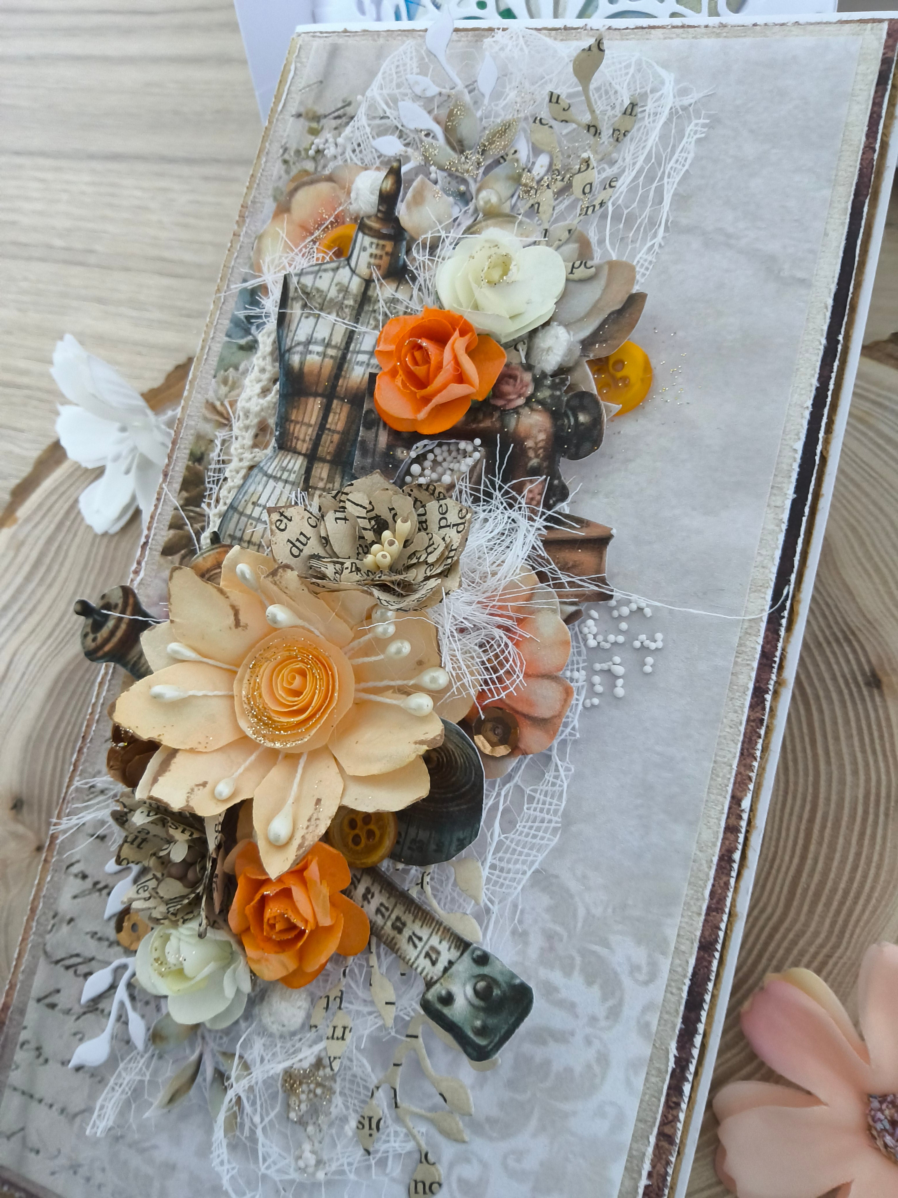 Coffret Carte Cadeau Anniversaire — Thème Couture Vintage