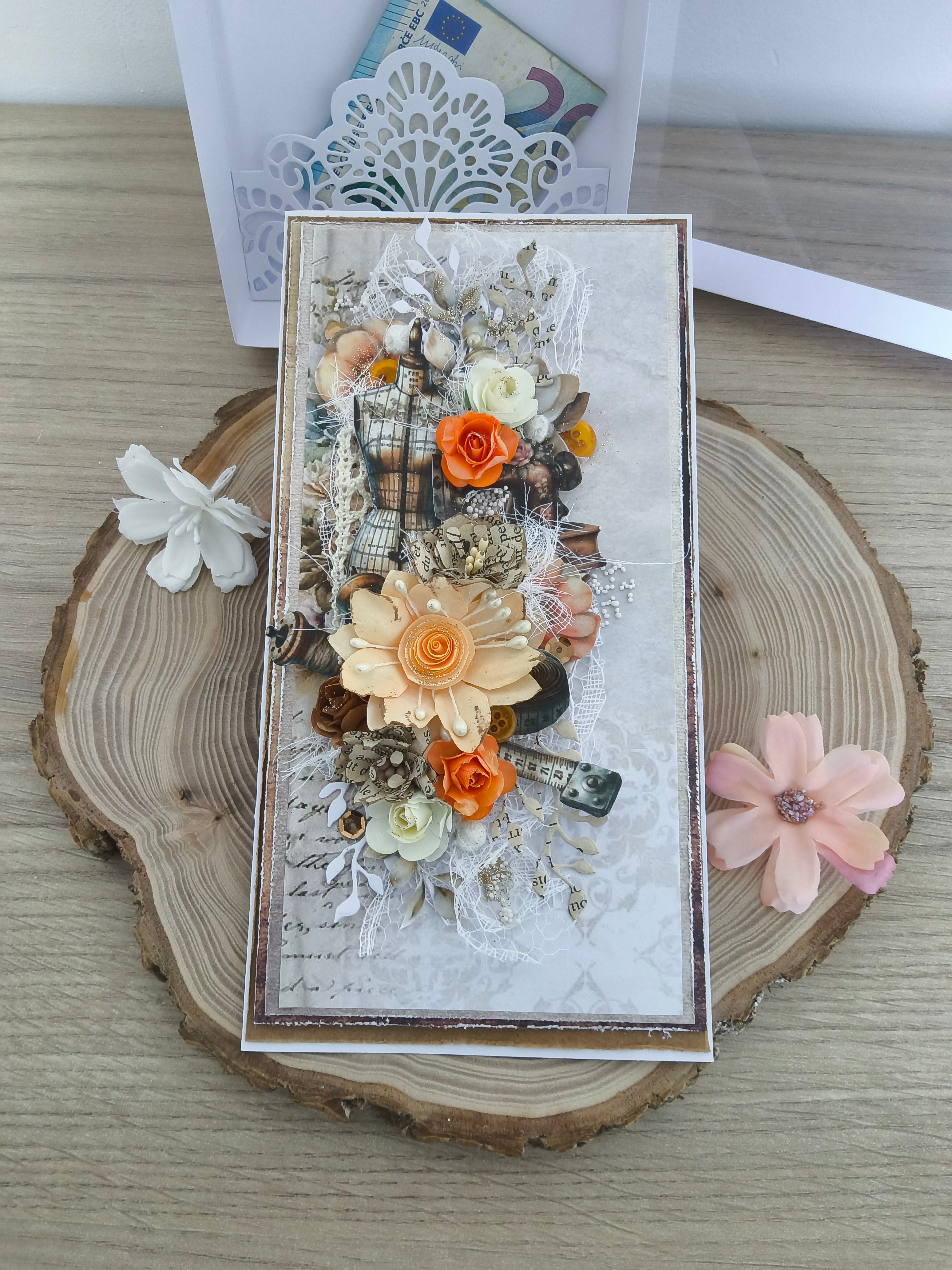 Coffret Carte Cadeau Anniversaire — Thème Couture Vintage