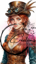Pack de 25 Images Steampunk Numériques pour Art Journal