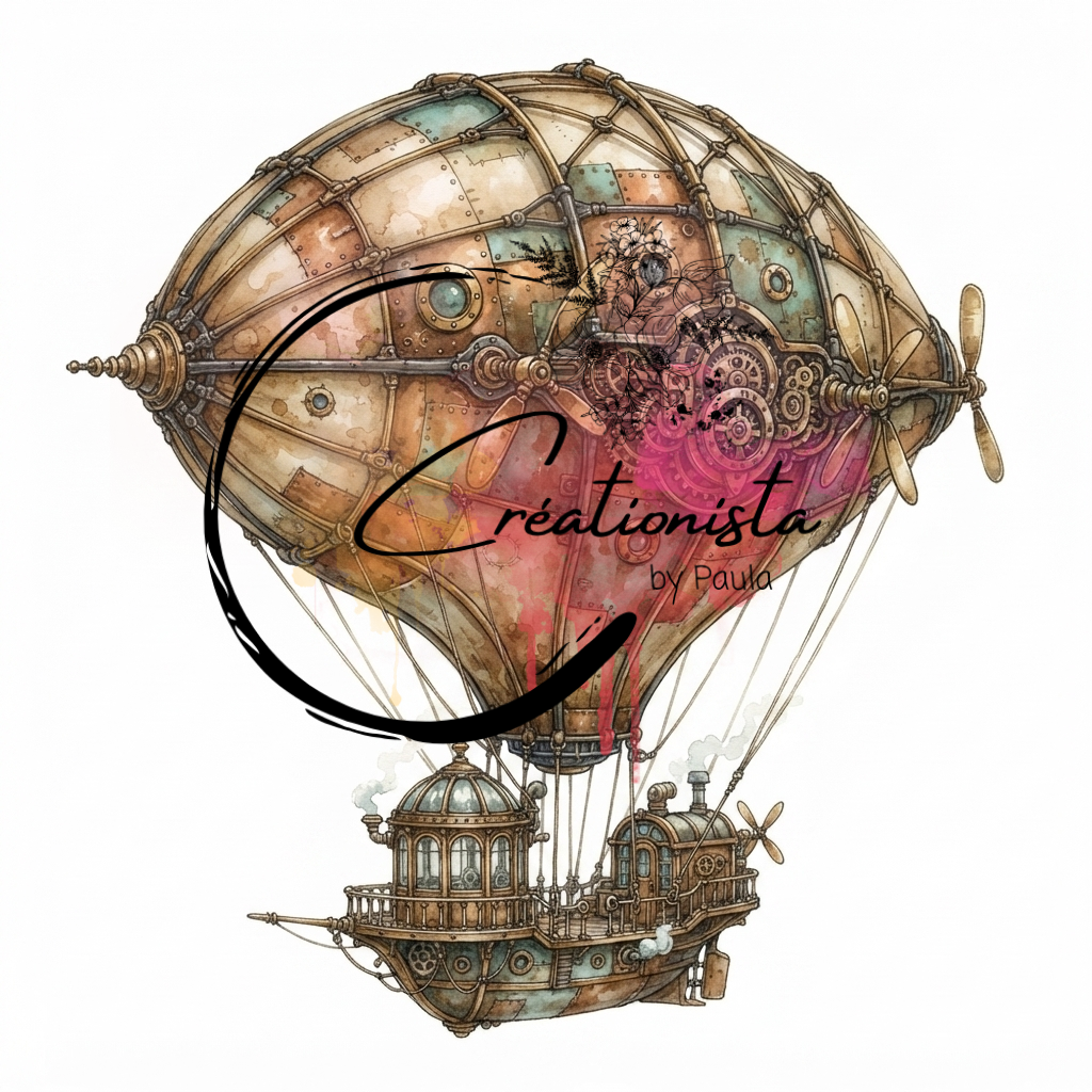 Pack de 25 Images Steampunk Numériques pour Art Journal