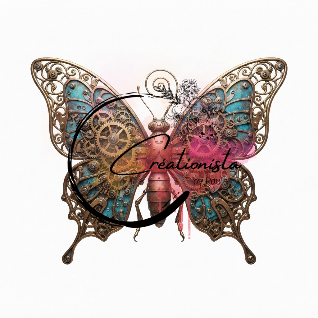 Pack de 25 Images Steampunk Numériques pour Art Journal