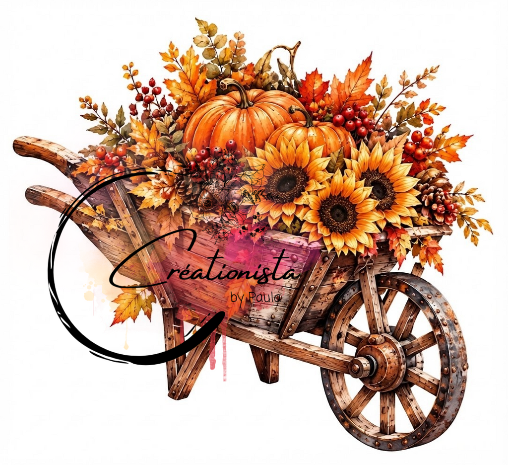 Lot de 22 images numériques Automne