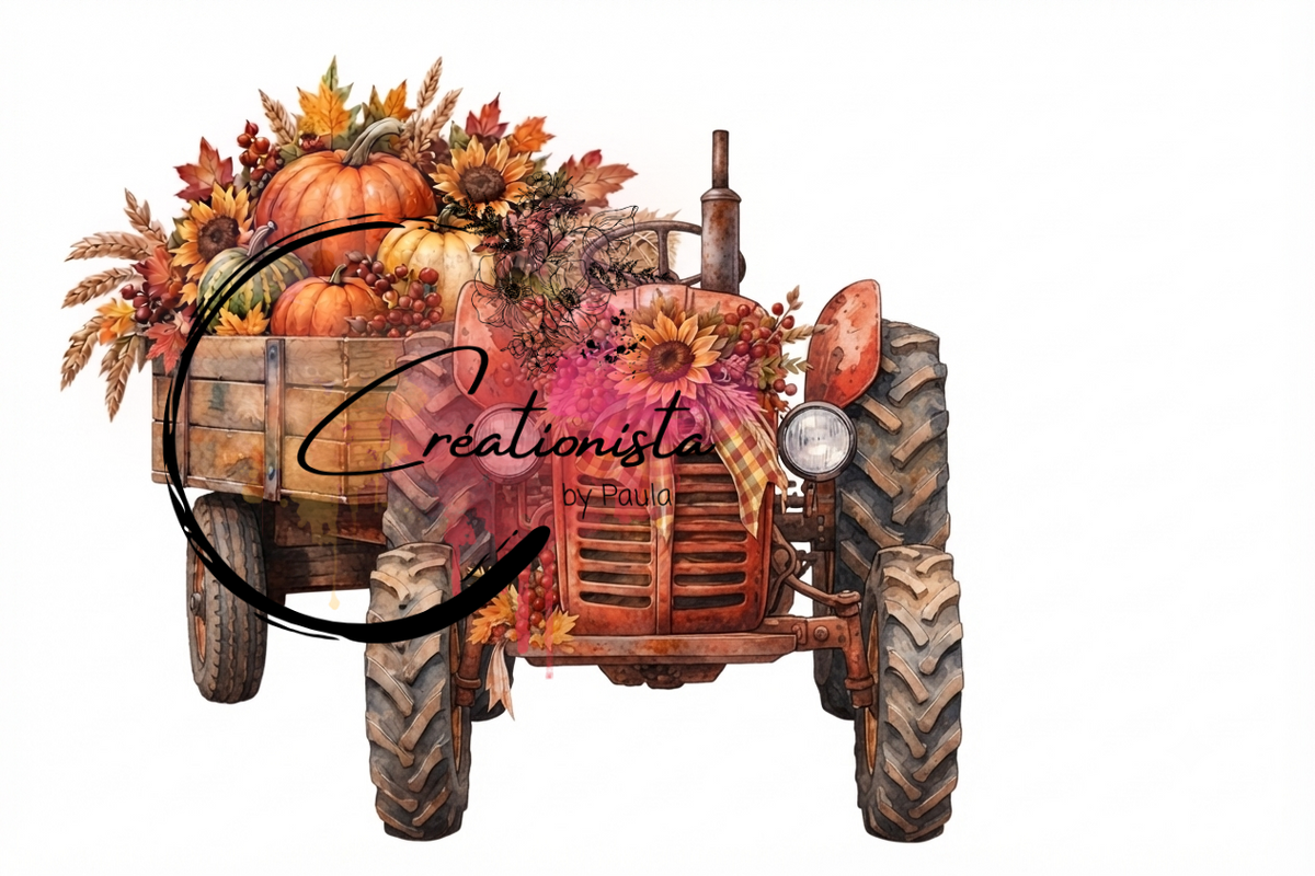 Lot de 22 images numériques Automne