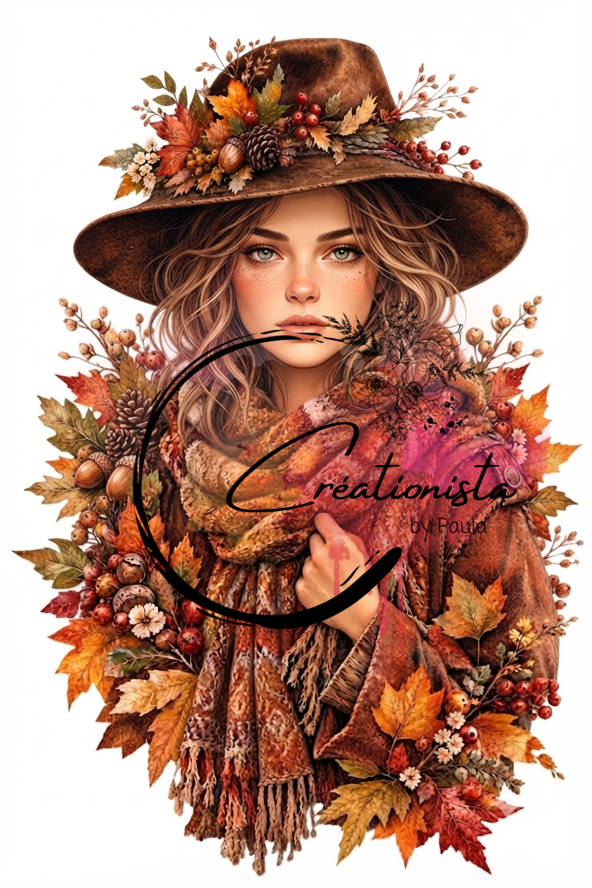 Lot de 22 images numériques Automne