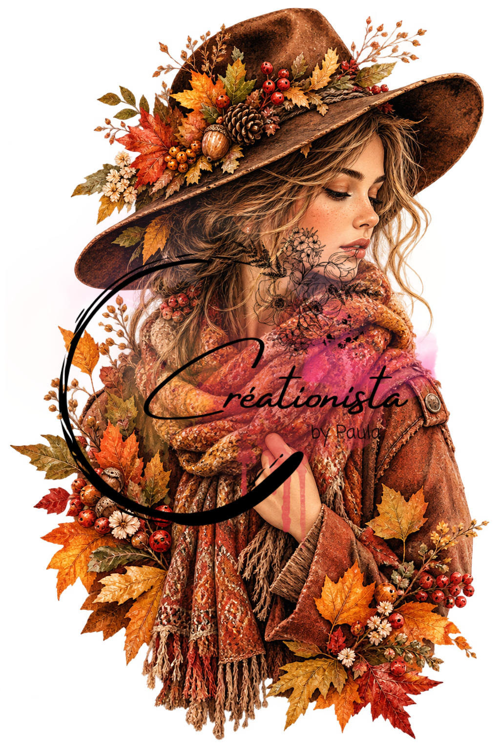 Lot de 22 images numériques Automne
