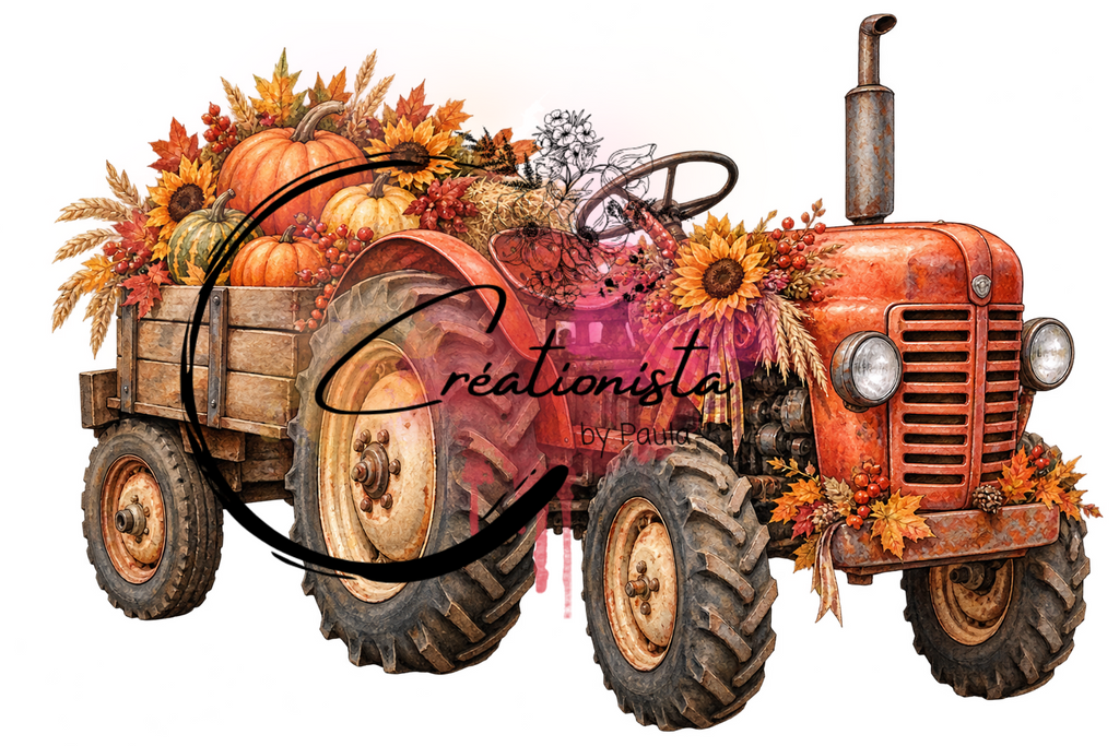 Lot de 22 images numériques Automne