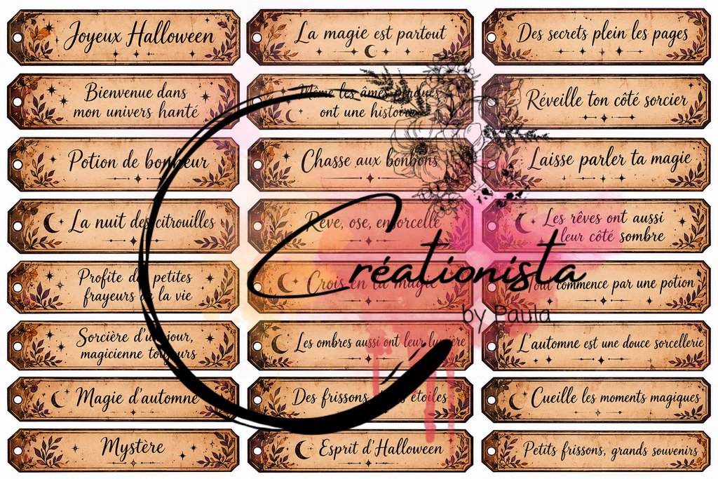 Collection Halloween 1 – Images numériques