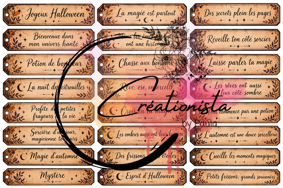 Collection Halloween 1 – Images numériques