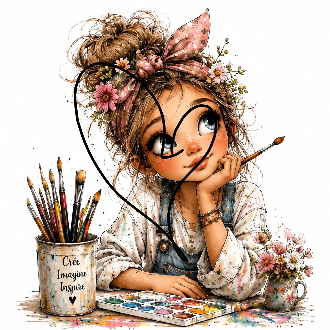 14 Images à Télécharger – Mignonneries pour ton Art Journal